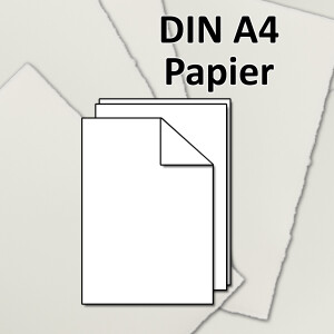 B&uuml;ttenpapier DIN A4 Brief-Papier -...