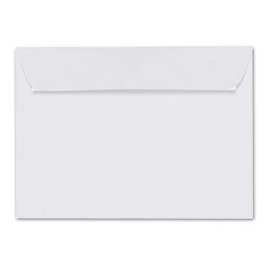ARTOZ 15x DIN A6 Faltkarten-Set mit Umschlägen - Blütenweiß (Weiß) - 105 x 148 mm - gerippte Bastelkarten blanko mit Brief-Umschlägen - 220 g/m²