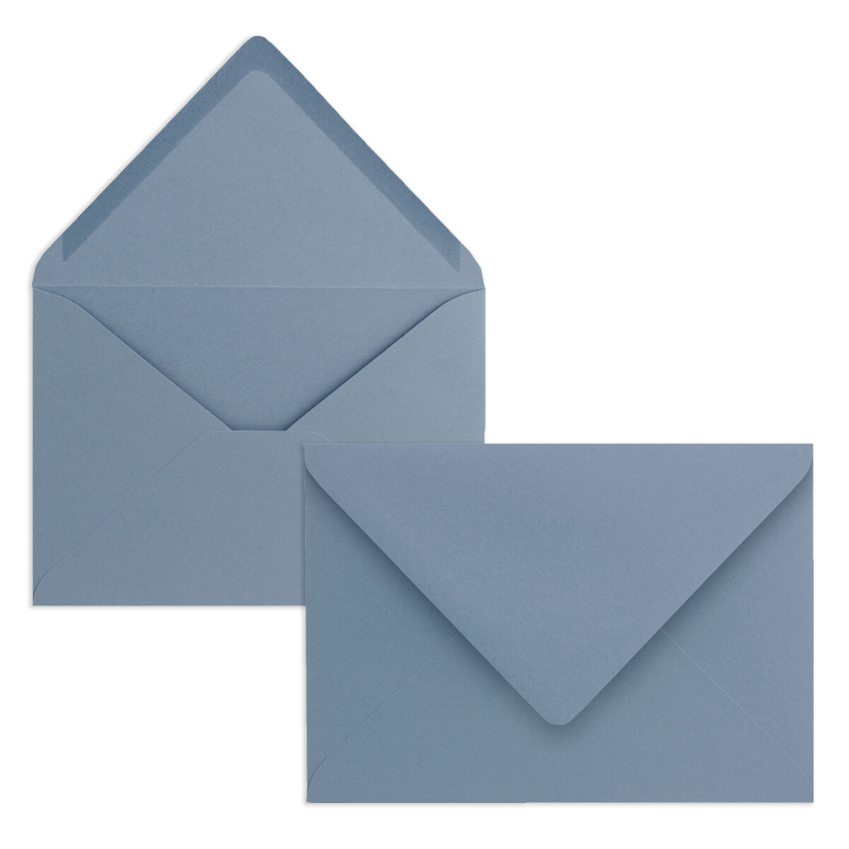 500 Mini Brief-Umschläge - Graublau (Blau) - 5,2 x 7,6 cm - Miniatur ,  83,20 €