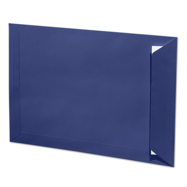 ARTOZ 25x DIN C4 Umschläge mit Haftklebung - ungefüttert 324 x 229 mm classic blue (Blau) Briefumschläge ohne Fenster - Serie 1001