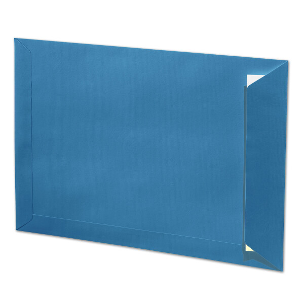 ARTOZ 10x DIN C4 Umschläge mit Haftklebung - ungefüttert 324 x 229 mm Petrol (Blau) Briefumschläge ohne Fenster - Serie 1001