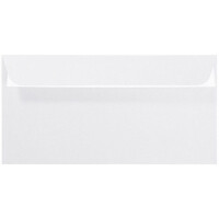 25x Artoz Perle - DIN Lang (DIN C6/5) - Briefumschläge 120 g/m² - Weiss - glänzend - mit Haftklebung - ohne Fenster