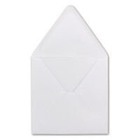 Briefumschläge Quadratisch 150 x 150 mm - Hochweiß - 50 Stück - 120 g/m² - 15 x 15 cm - Für ganz besondere Anlässe - Nassklebung - Marke: GUSTAV NEUSER