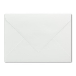 100 x Briefumschläge in weiss mit türkisem Seidenfutter, DIN B6 12,5 x 17,6 cm, Nassklebung ohne Fenster - Ideal für Hochzeits-Einladungen Grußkarten Weihnachtskarten