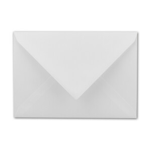 100x Briefumschläge DIN C5 - 16,2 x 22,9 cm - Weiß mit gerippter Struktur - 100 Gramm pro m² - Kuverts mit Strukturprägung - Nassklebung - GUSTAV NEUSER