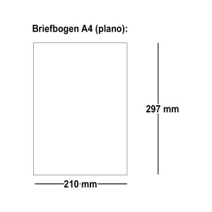 50x DIN A4 Papier - Pastell-Grün - 110 g/m² - 21 x 29,7 cm - Bastelbogen Ton-Papier Fotopapier Bastel-Papier Brief-Papier - FarbenFroh