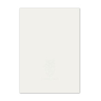 250 Sets Gohrsmühle Feinstpapier mit abgepasstem Wasserzeichen - Weiß Matt DIN A4 - Umschläge DIN Lang gefüttert mit hellgrauem Seidenpapier 80 g/m²