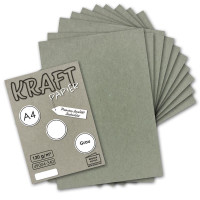 Vintage Kraftpapier DIN A4 120 g braunes...