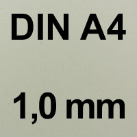 DIN A4 - 1,0 mm