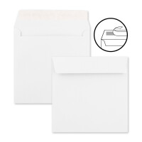 quadratischer Briefumschlag - 15,5 x 15,5 cm - NEUSER PAPIER