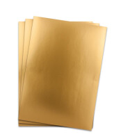 DIN A4 Papierbogen metallic - 29,7 x 21,0 cm - 90...