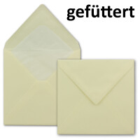 quadratischer Briefumschlag - Na&szlig;klebung - 14,5 x...