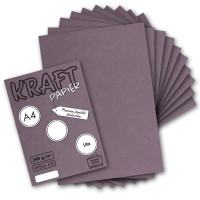 DIN A4 Papierbogen - Kraftpapier - 29,7 x 21,0 cm - 240...